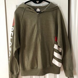Peloton Half zip hoodie XS NWTs